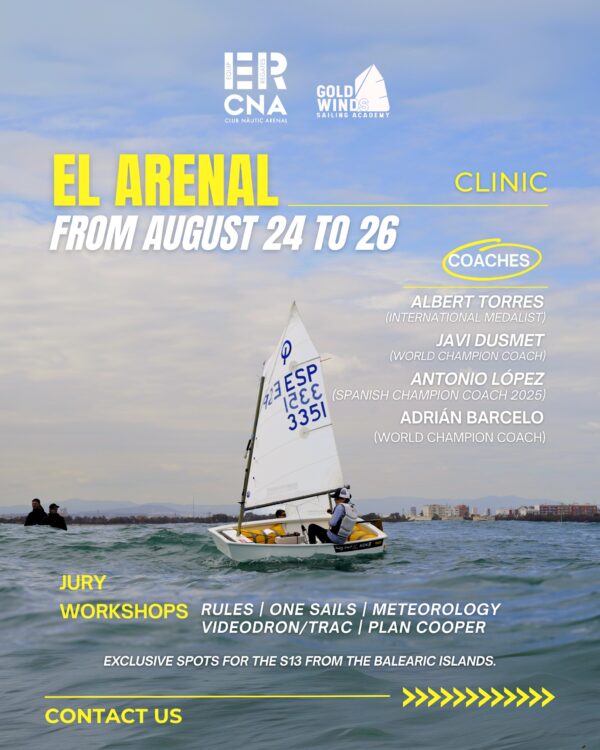 Optimist Gold Winds Summer Clinic Bufete Frau - Reserva de plaza