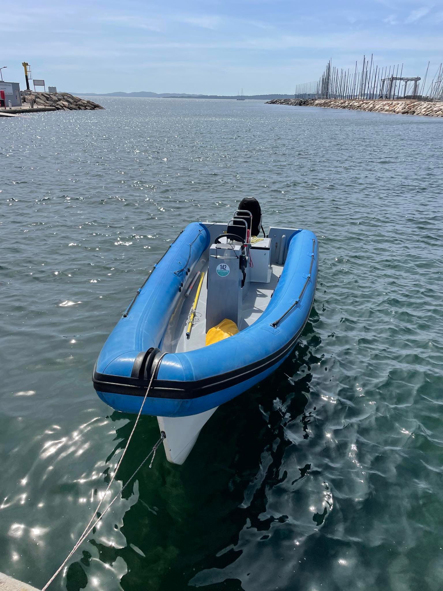 Motorboat Dinghy Sailing