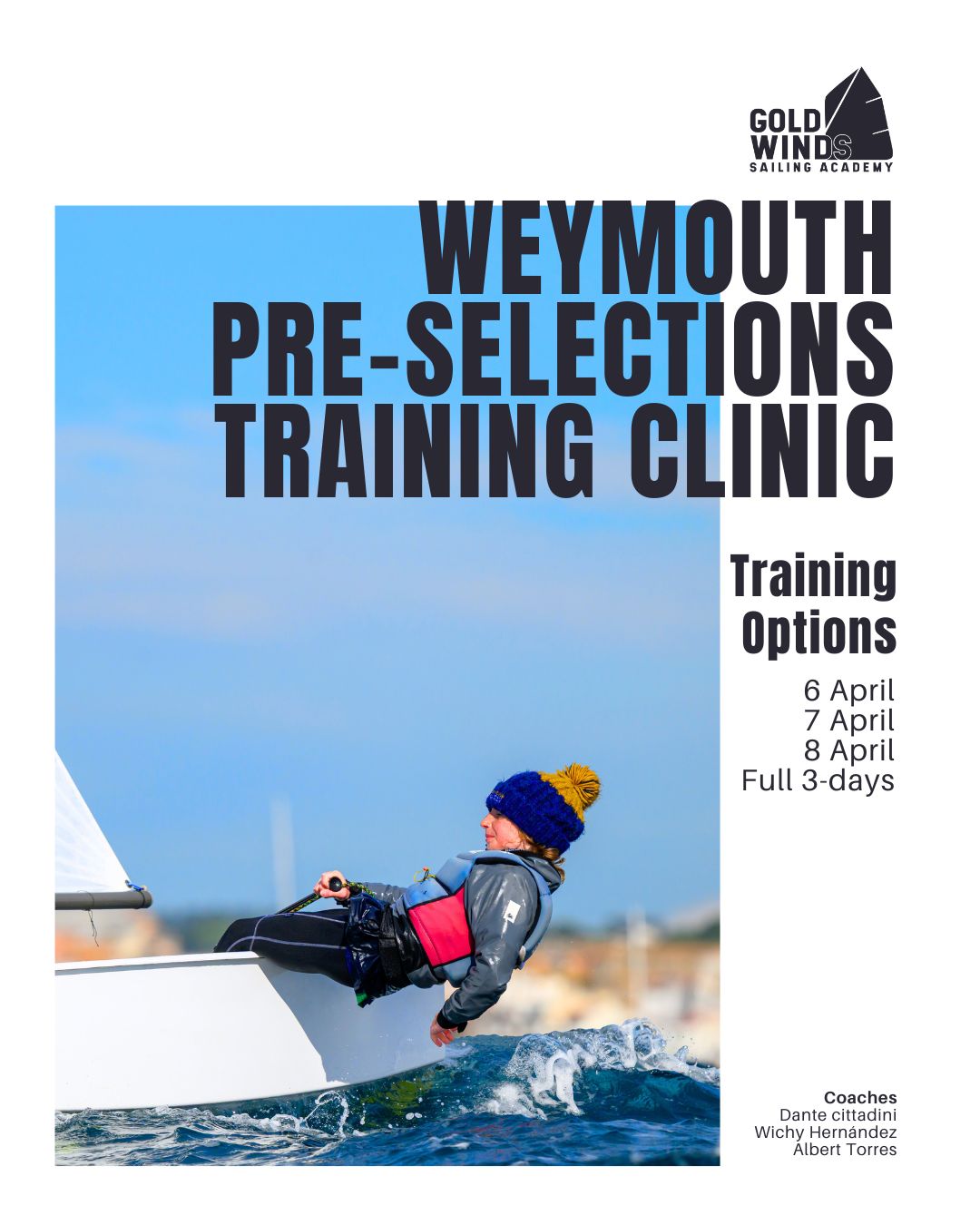 Gold Winds Optimist Weymouth Pre-selection Training Camp