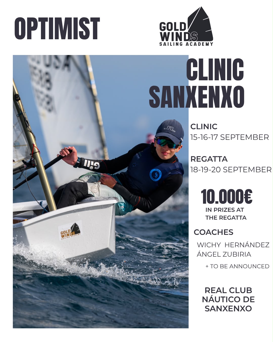 Optimist Gold Winds Sanxenxo